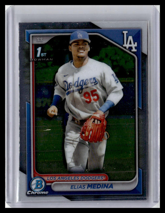 2024 Bowman Chrome #BCP-183 Elias Medina Prospects 1st Bowman