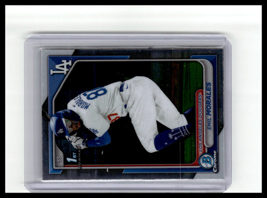 2024 Bowman Chrome #BCP-221 Emil Morales Prospects 1st Bowman
