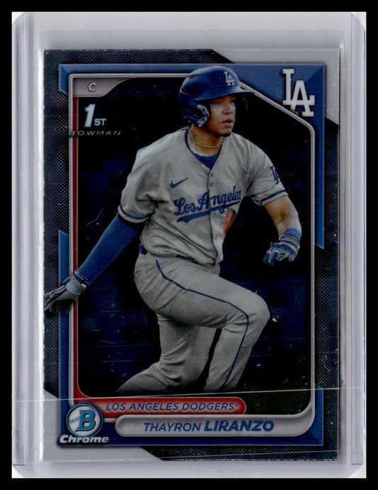 2024 Bowman Chrome #BCP-182 Thayron Liranzo Prospects 1st Bowman