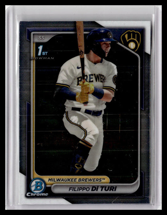 2024 Bowman #BCP-101 Filippo Di Turi Chrome Prospects 1st Bowman