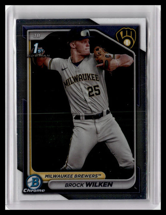 2024 Bowman #BCP-86 Brock Wilken Chrome Prospects 1st Bowman
