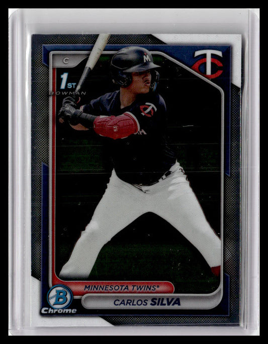 2024 Bowman #BCP-120 Carlos Silva Chrome Prospects 1st Bowman
