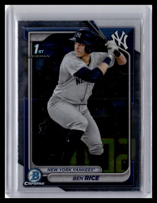 2024 Bowman Chrome #BCP-186 Ben Rice Prospects 1st Bowman