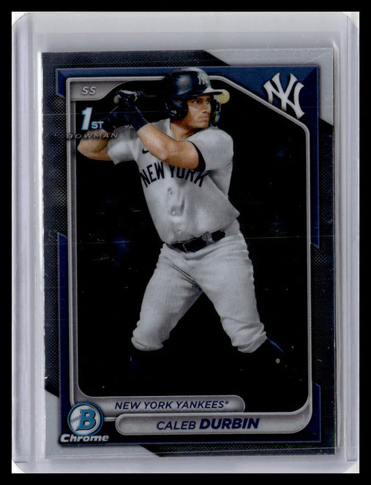 2024 Bowman Chrome #BCP-214 Caleb Durbin Prospects 1st Bowman