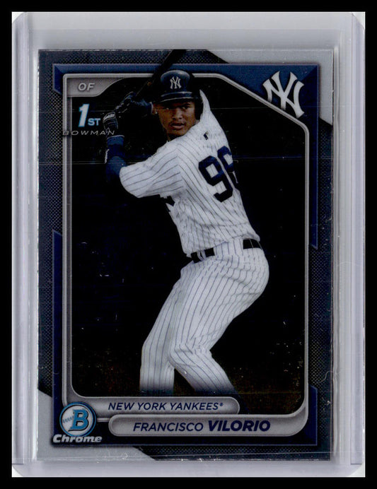 2024 Bowman Chrome #BCP-169 Francisco Vilorio Prospects 1st Bowman