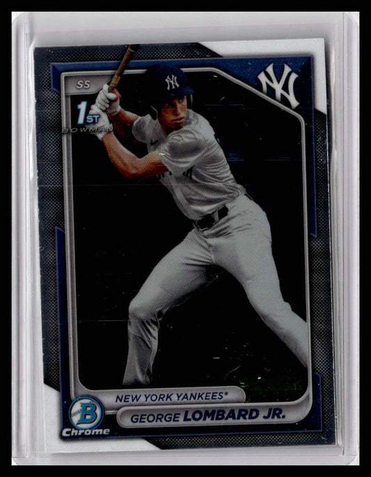 2024 Bowman #BCP-79 George Lombard Jr. Chrome Prospects 1st Bowman