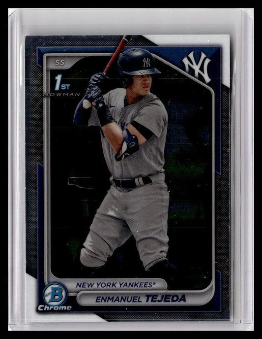 2024 Bowman #BCP-103 Enmanuel Tejeda Chrome Prospects 1st Bowman
