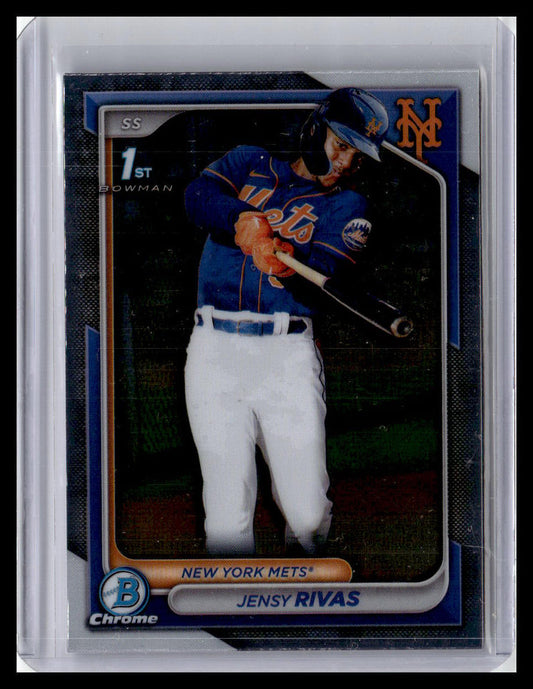 2024 Bowman Chrome #BCP-251 Jensy Rivas Prospects 1st Bowman
