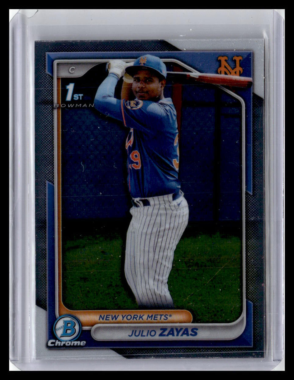 2024 Bowman Chrome #BCP-162 Julio Zayas Prospects 1st Bowman