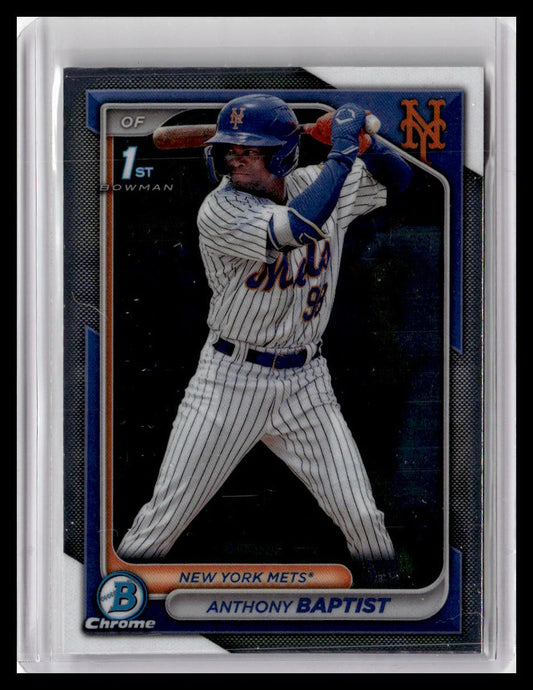 2024 Bowman #BCP-141 Anthony Baptist Chrome Prospects 1st Bowman