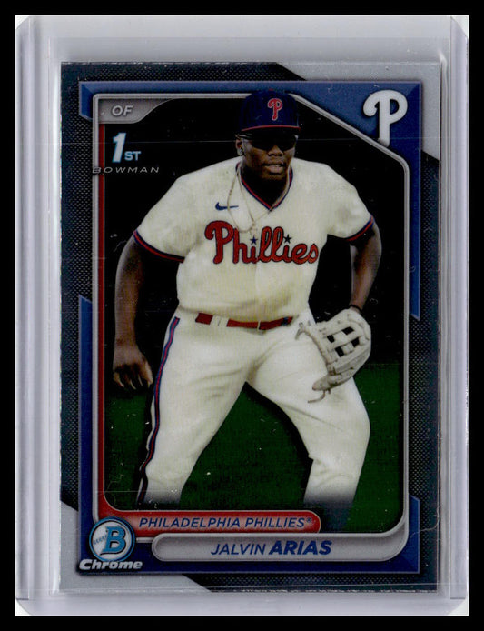 2024 Bowman Chrome #BCP-226 Jalvin Arias Prospects 1st Bowman