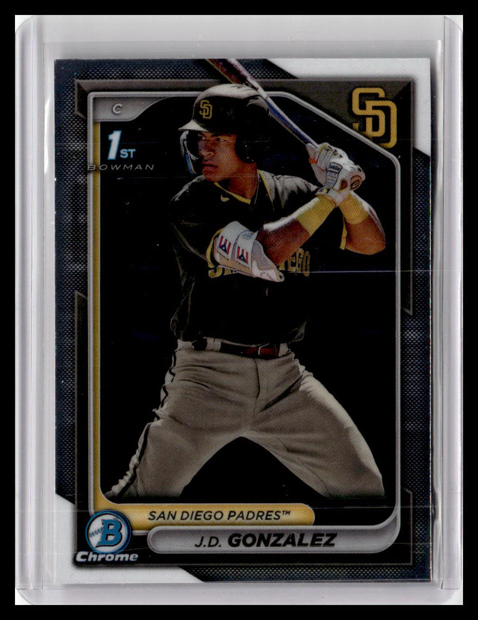 2024 Bowman #BCP-111 J.D. Gonzalez Chrome Prospects 1st Bowman