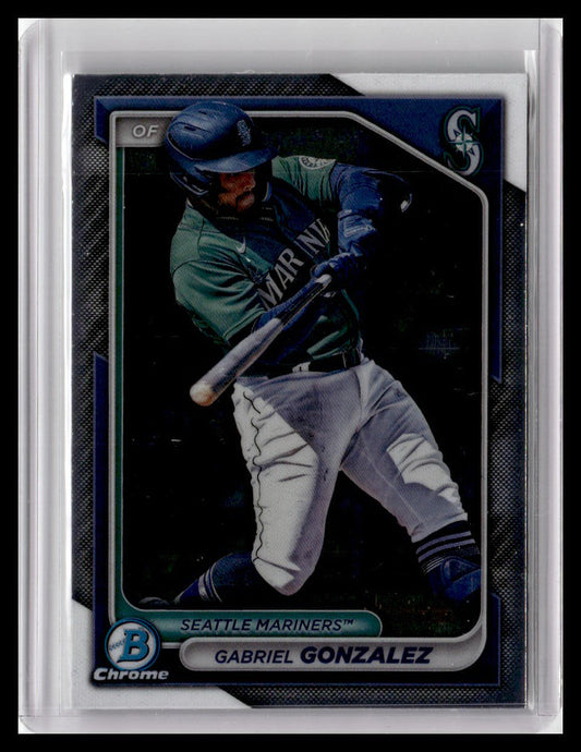 2024 Bowman #BCP-35 Gabriel Gonzalez Chrome Prospects 1st Bowman