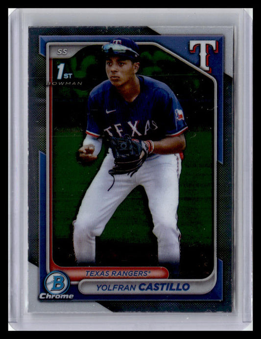 2024 Bowman Chrome #BCP-159 Yolfran Castillo Prospects 1st Bowman
