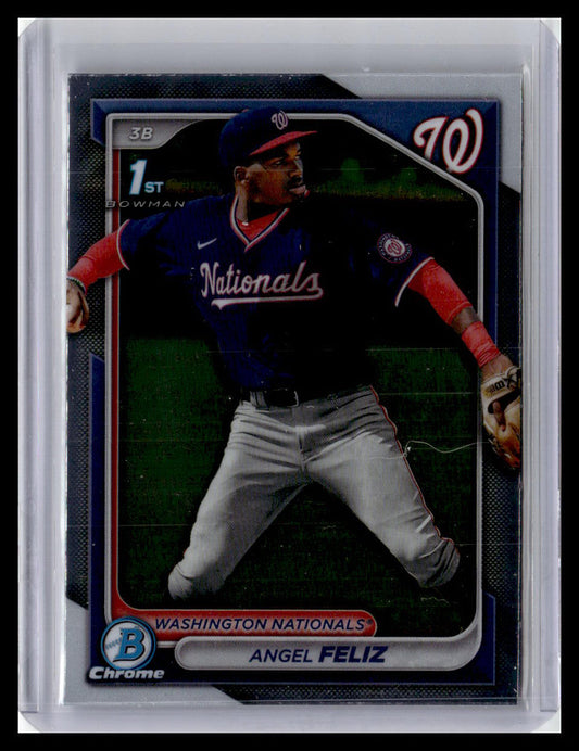2024 Bowman Chrome #BCP-198 Angel Feliz Prospects 1st Bowman