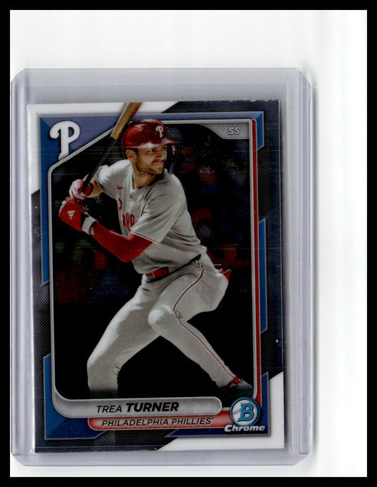 2024 Bowman Chrome #21 Trea Turner