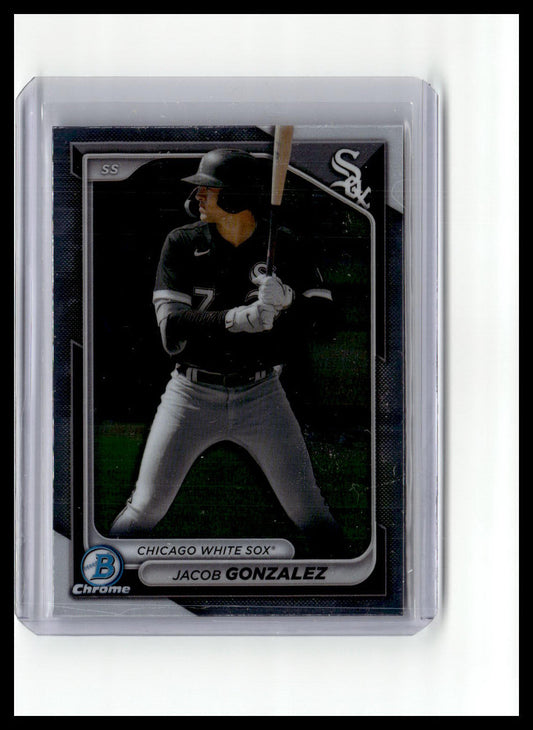 2024 Bowman Chrome #BCP-242 Jacob Gonzalez Prospects