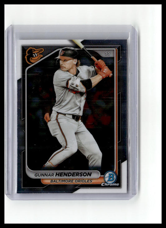2024 Bowman Chrome #9 Gunnar Henderson