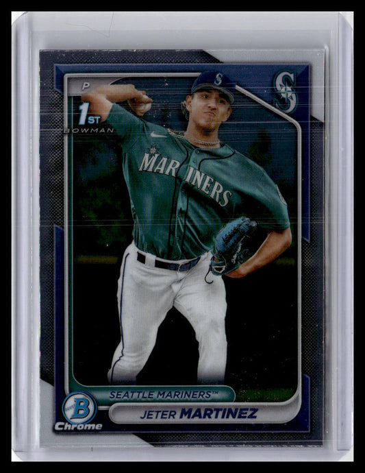 2024 Bowman Chrome #BCP-219 Jeter Martinez Prospects 1st Bowman