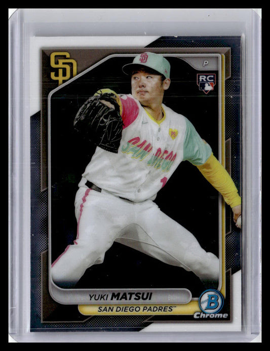 2024 Bowman Chrome #51 Yuki Matsui