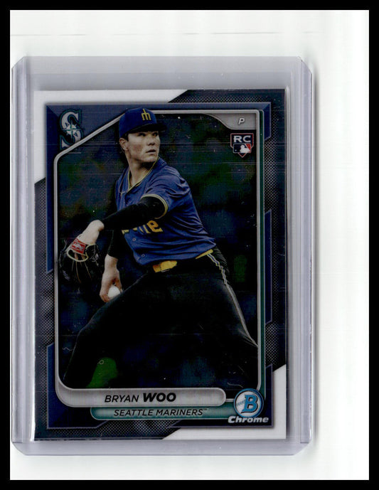 2024 Bowman Chrome #88 Bryan Woo