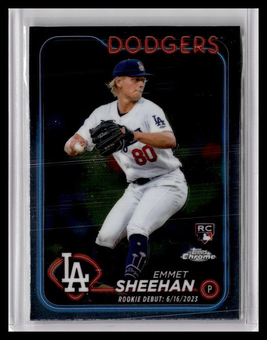 2024 Topps Chrome Update #USC130 Emmet Sheehan