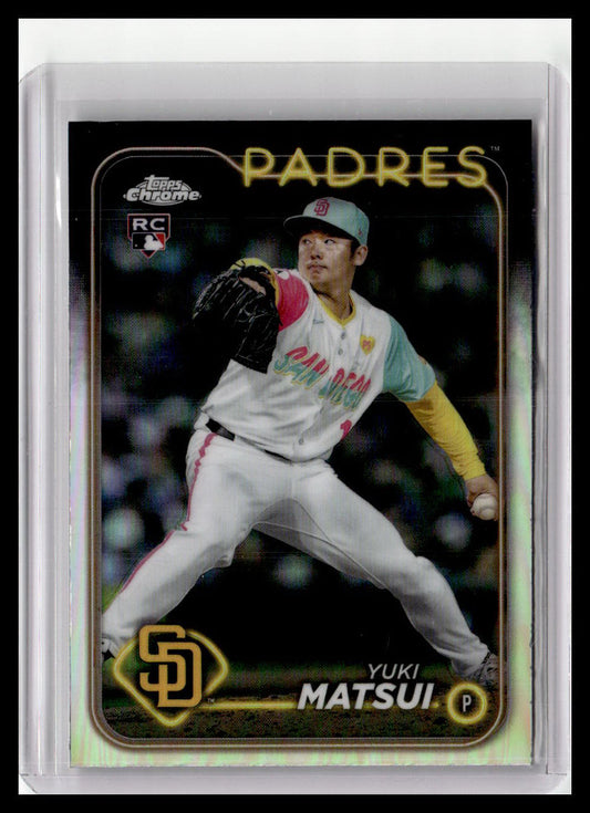 2024 Topps Chrome Update #USC187 Yuki Matsui