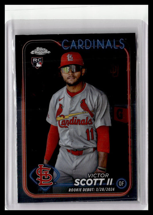 2024 Topps Chrome Update #USC55 Victor Scott II