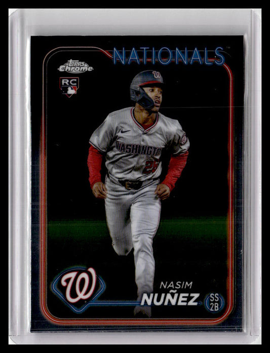 2024 Topps Chrome Update #USC173 Nasim Nunez