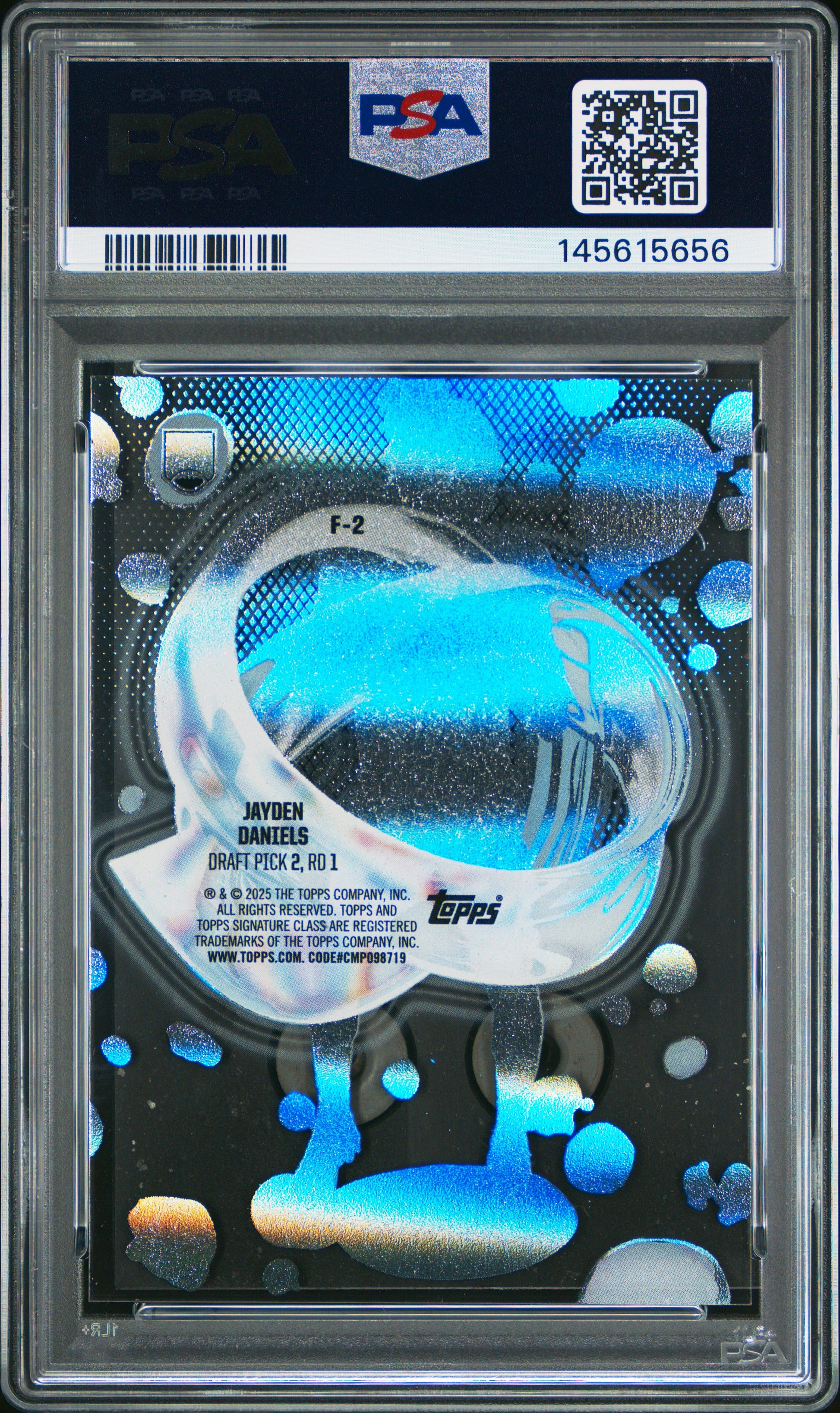 2024 Topps Signature Class Fluidity #F2 Jayden Daniels PSA 10