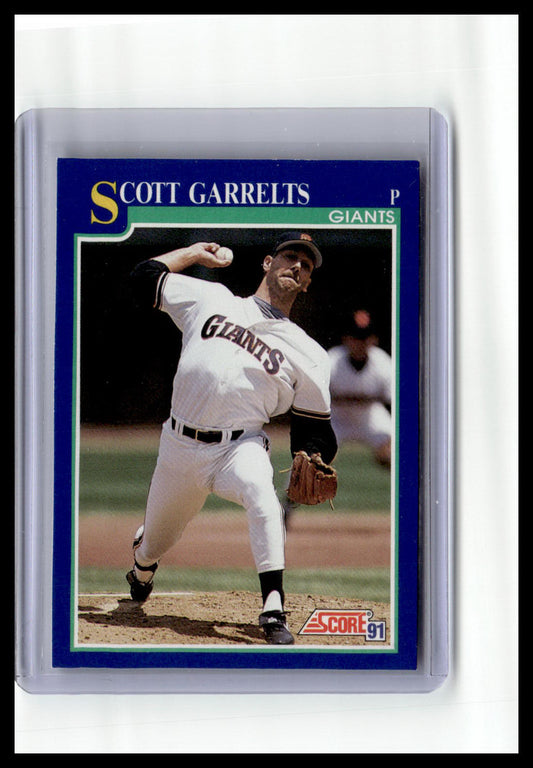 1991 Score Scott Garrelts Blue Border #541