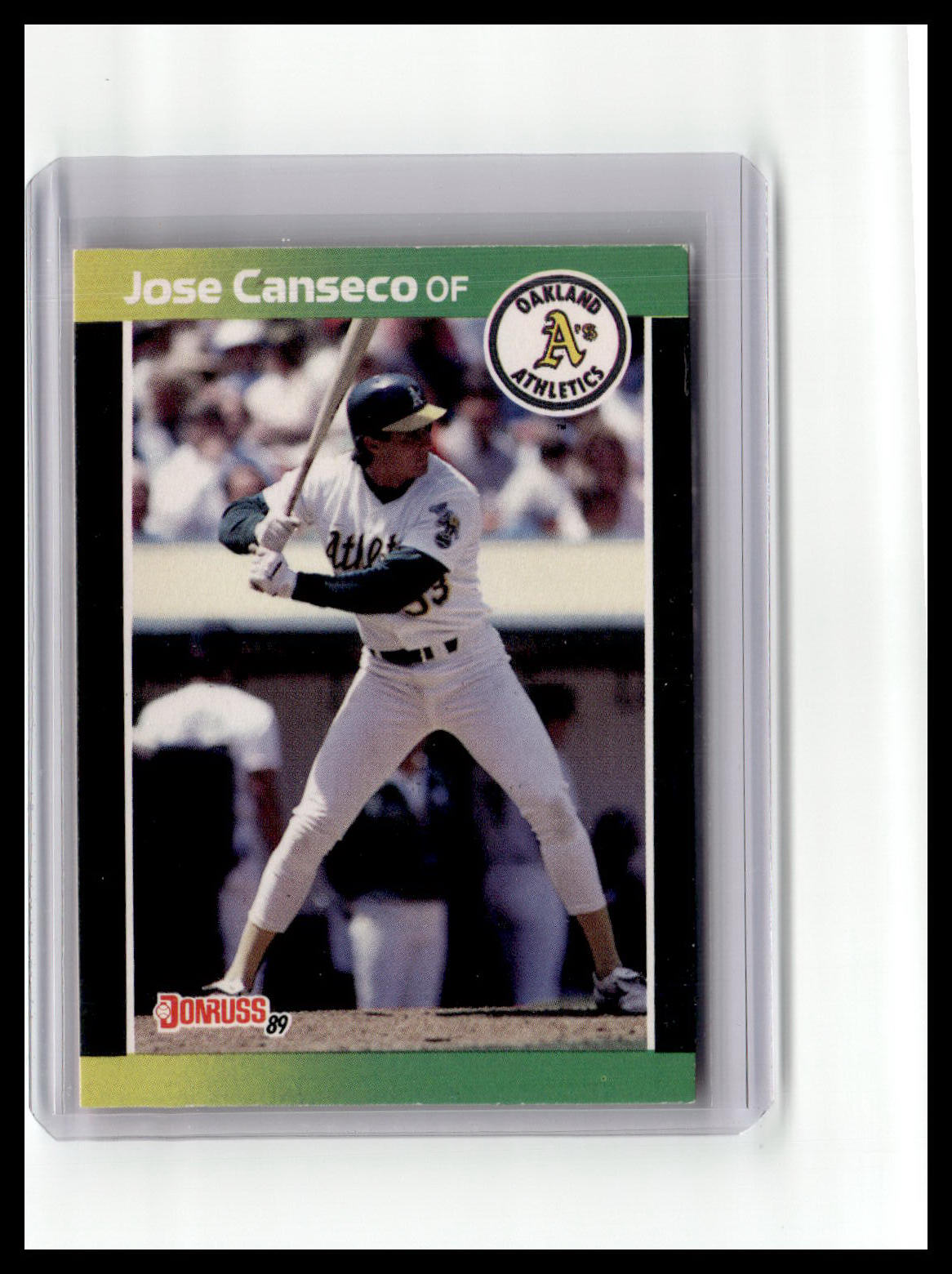 1989 Donruss Jose Canseco #91