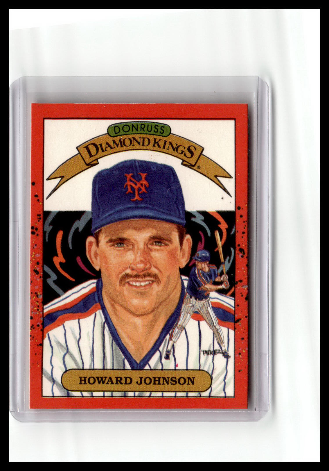 1989 Donruss Howard Johnson Diamond Kings (Error)  #18