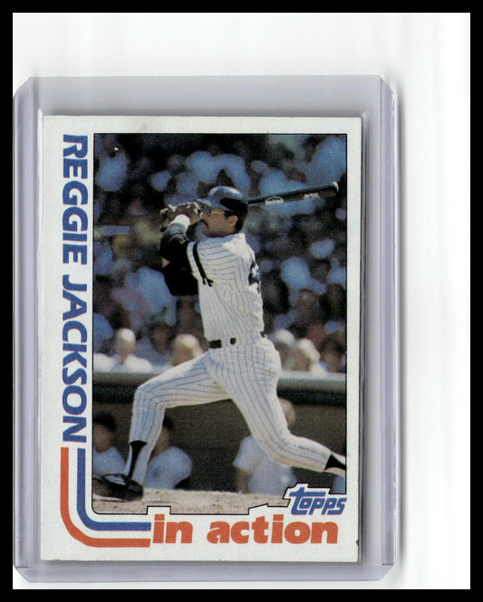 1982 Topps Reggie Jackson In Action #301