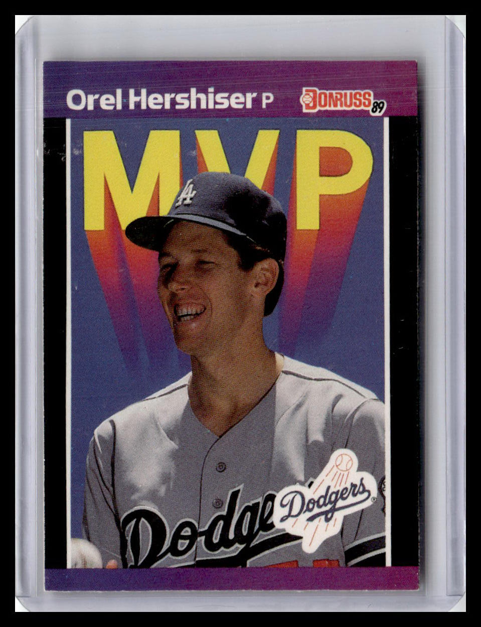 1989 Donruss Orel Hershiser MVP #BC-4