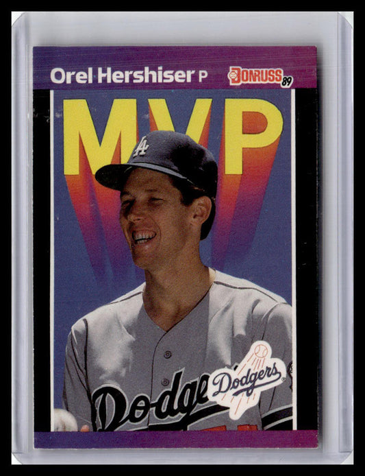 1989 Donruss Orel Hershiser MVP #BC-4