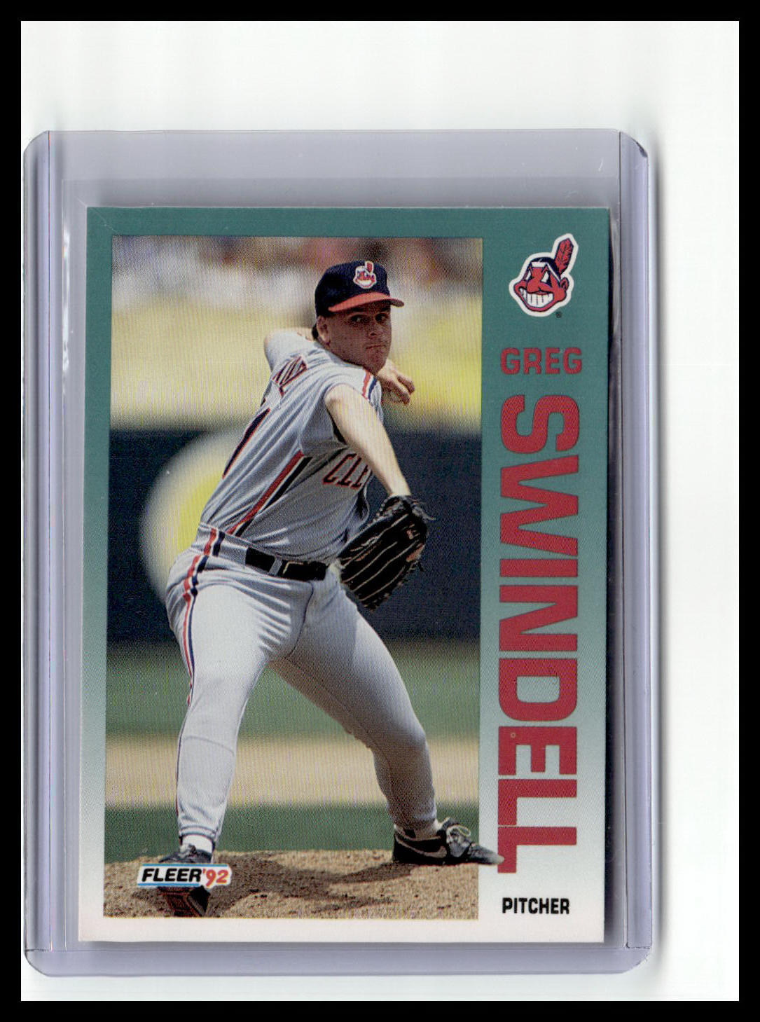 1992 Fleer Greg Swindelle #124