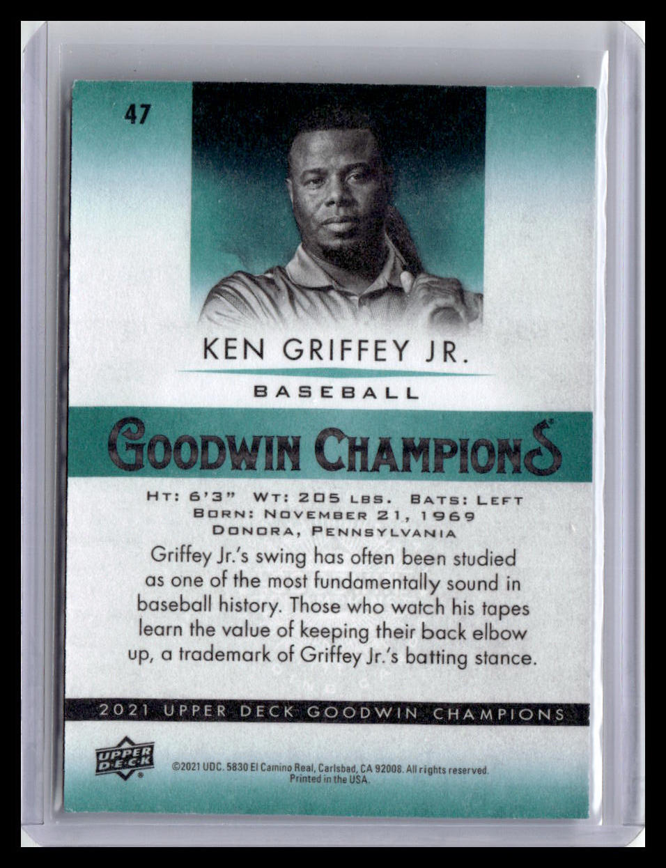 2021 Goodwin Champions Ken Griffey Jr. #47