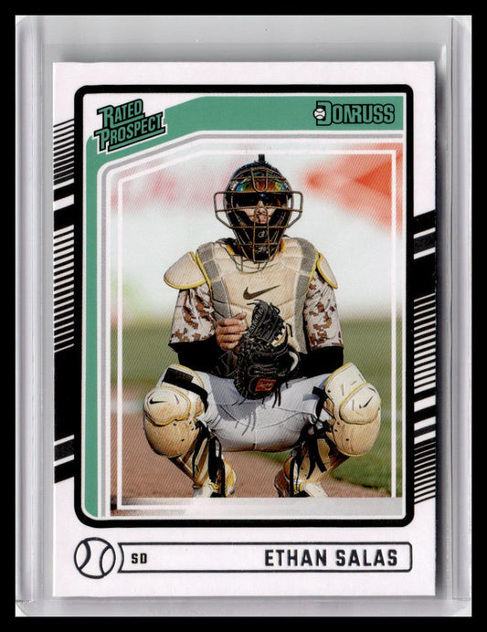 2024 Donruss Ethan Salas Rated Prospect #124