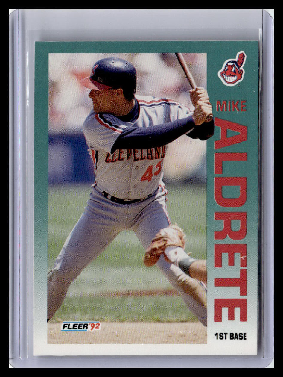 1992 Fleer Mike Aldrete #102