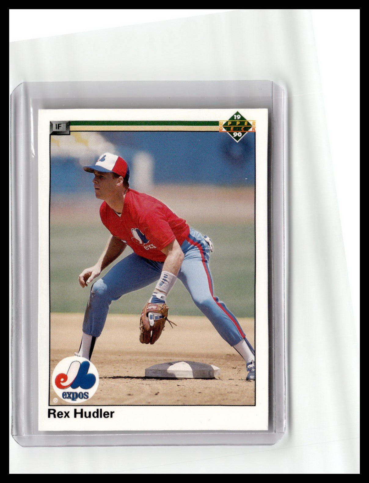 1990 Upper Deck Rex Hudler #411