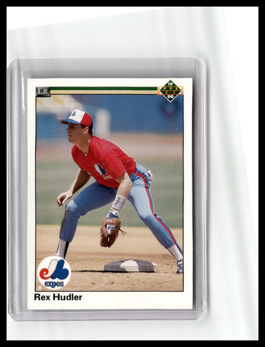 1990 Upper Deck Rex Hudler #411