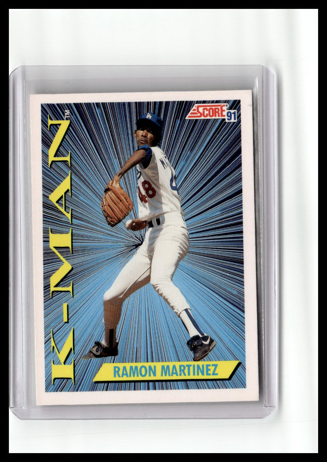 1991 Score Ramon Martinez K-Man #408