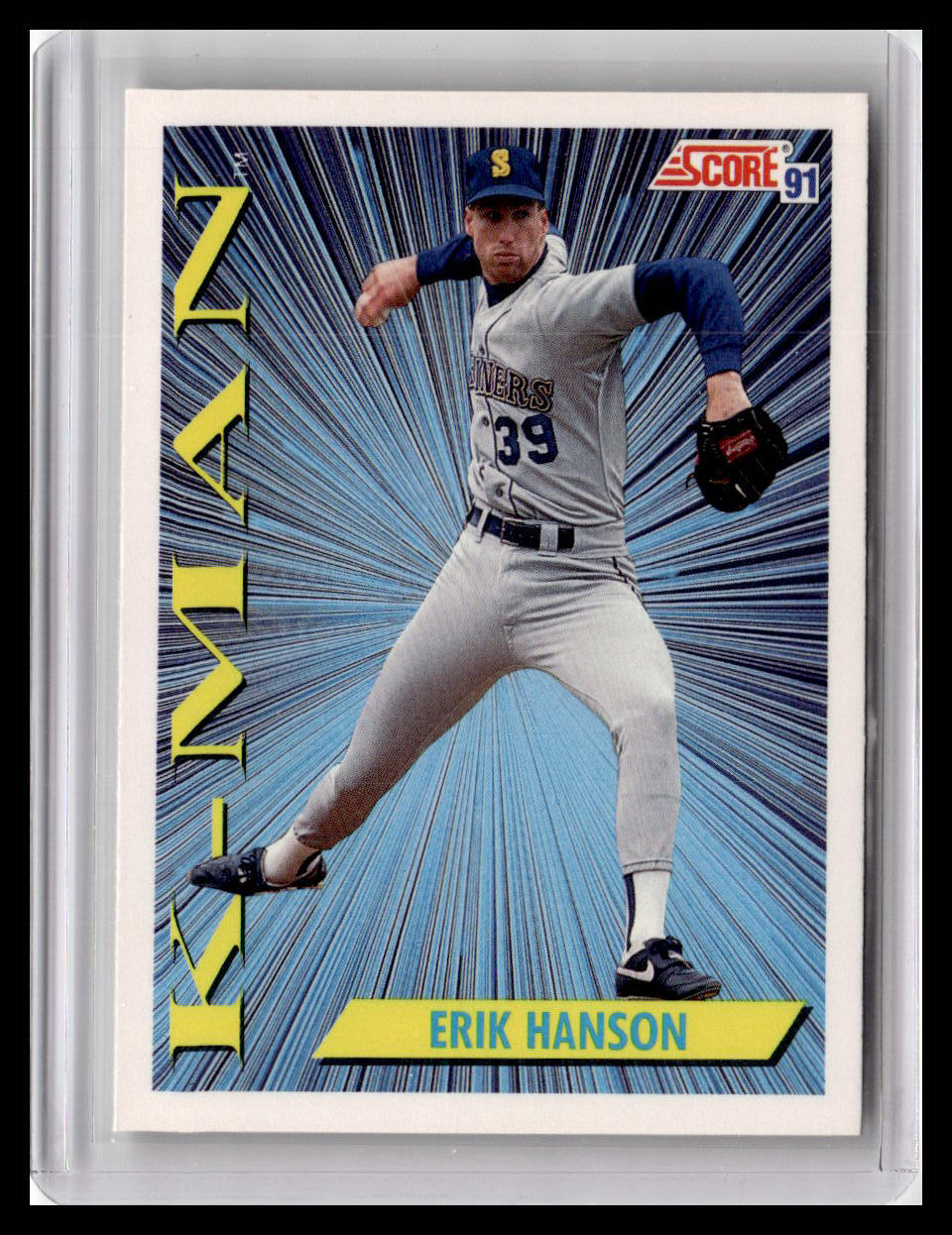 1991 Score Erik Hanson K-Man #688