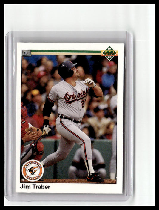 1990 Upper Deck Jim Traber #268