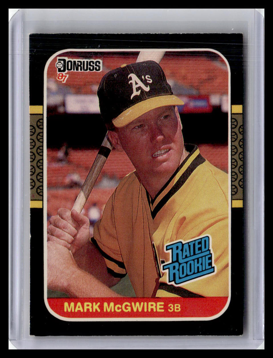 1987 Donruss Mark McGwire Rated Rookie #46