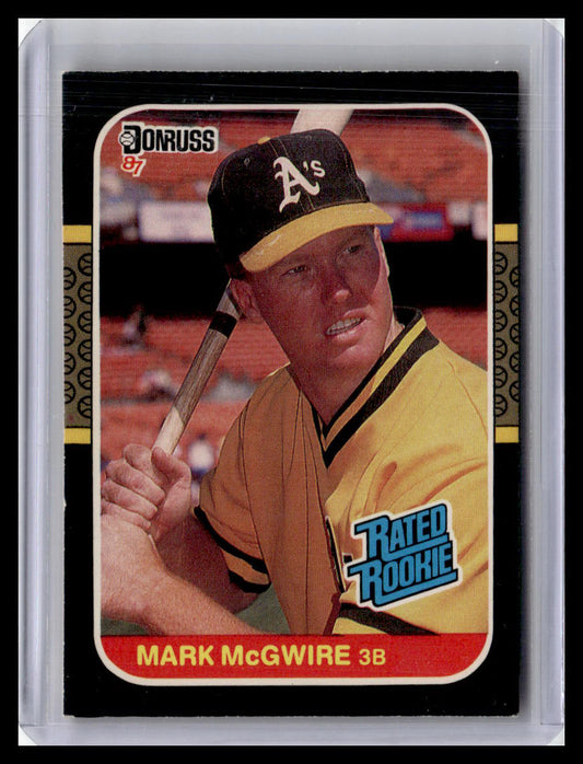 1987 Donruss Mark McGwire Rated Rookie #46