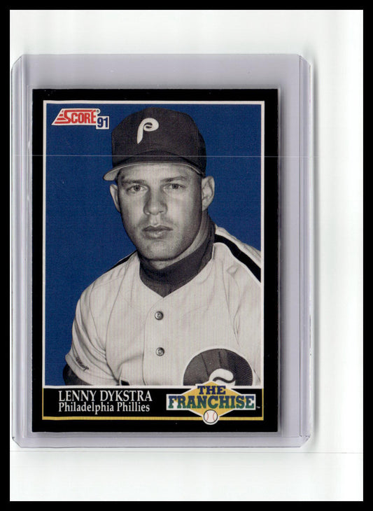 1991 Score Lenny Dykstra The Franchise #867