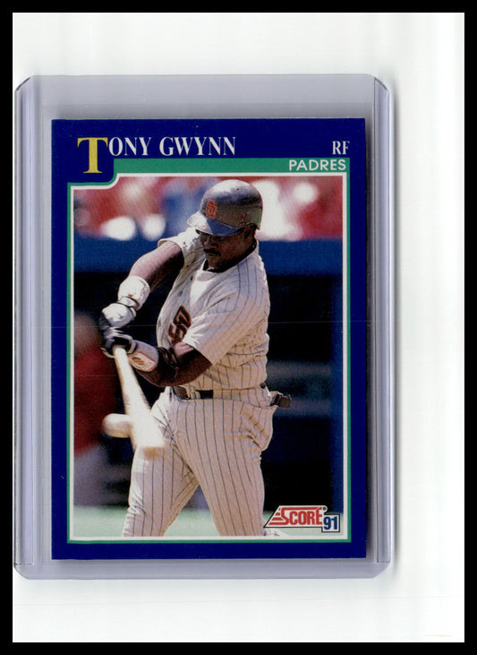 1991 Score Tony Gwynn Blue Border #500