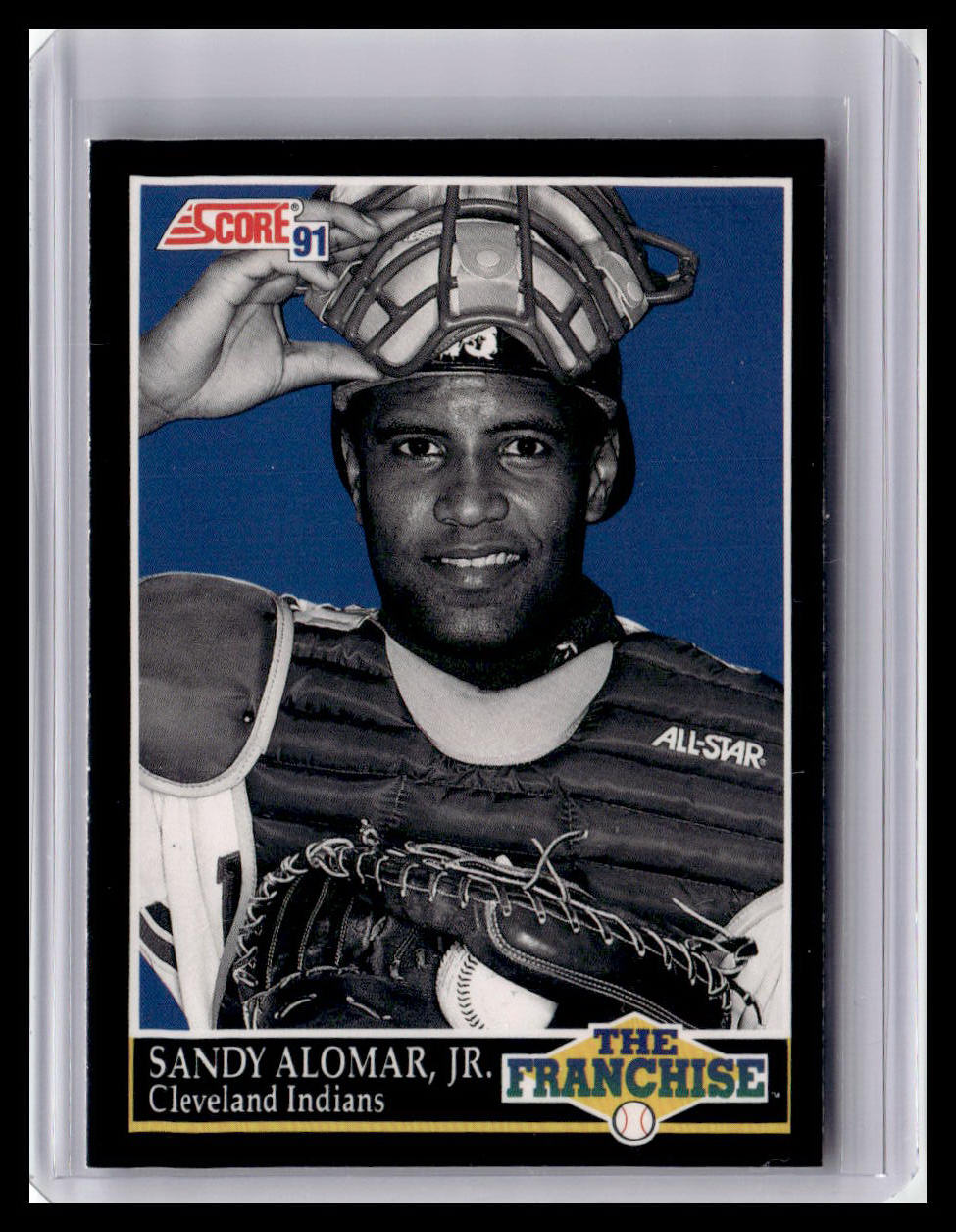 1991 Score Sandy Alomar Jr. The Franchise #851